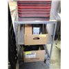 Image 1 : STAINLESS STEEL 3 LEVEL UTILITY CART