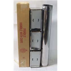 LOT OF 3 NAPKIN DISPENSERS WITH 2 STYROFOAM CUP