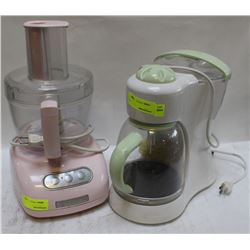 KITCHENAID FOOD PROCESSOR & SOYA MILK MAKER