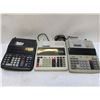 Image 1 : LOT OF ASSORTED COMMERCIAL CALCULATORS