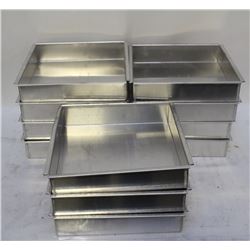11 SQUARE CAKE PANS