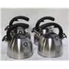 Image 1 : LOT OF FOUR 1.7L TEA KETTLES.