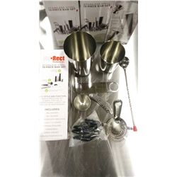 13 PIECE STAINLESS BAR STARTER SET