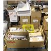 Image 1 : PALLET OF ASSORTED GLASSWARE- VARIOUS SIZES