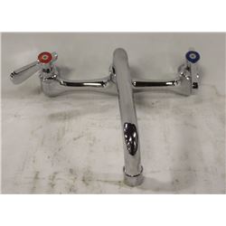 8" WALL MOUNT FAUCET, 8" SPOUT