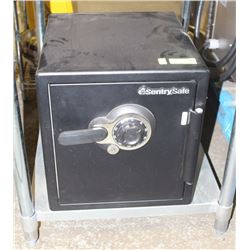 FIRE RATED SENTRY SAFE W/ KEY ON TAG# 41