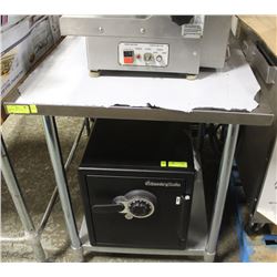 STAINLESS WORK TABLE 30"X36" NEW