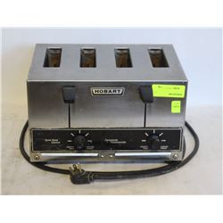 HOBART 4-SLICE COMMERCIAL TOASTER