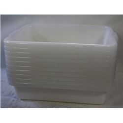 TOTE BOX - LOT OF 10 - NATURAL COLOUR