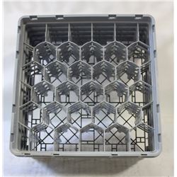 CAMBRO NEW GLASS DISH STORAGE RACK HIGH GLASSES