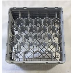 CAMBRO NEW GLASS DISH STORAGE RACK HIGH GLASSES