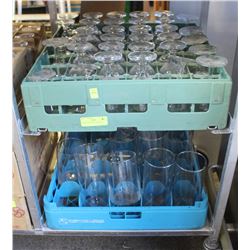 2 DISH TRAYS WITH ASSORTED