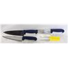 Image 1 : FLAT W/ HIGH-CARBON COMMERCIAL KITCHEN KNIVES