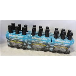 CASE OF 18 BOTTLES MOTORMASTER GASLINE ANTIFREEZE