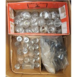 BOX OF APPROX. 85 GLASS SHOOTER GLASSES AND