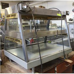 2-TIER COMMERCIAL FOOD DISPLAY WARMER
