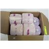 Image 1 : BOX OF 16 INDIVIDUALLY WRAPPED TOILET TISSUE