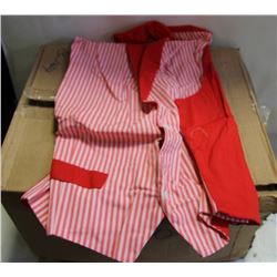 CASE OF 60 XXL KLONDIKE RESTAURANT SERVING VESTS