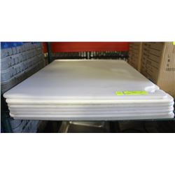 LOT OF 7 ROUNDED-CUTTING BOARDS