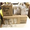 Image 1 : LOT OF NEW ASSORTED WINE GLASSES