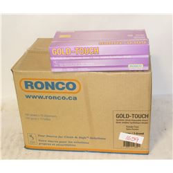 CASE OF XL RONCO  GOLDTOUCH VINYL DISPOSABLE GLOVE