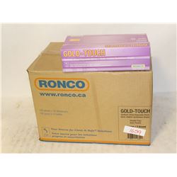 CASE OF XL RONCO  GOLDTOUCH VINYL DISPOSABLE GLOVE