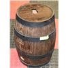 Image 1 : VINTAGE WOOD BARREL.