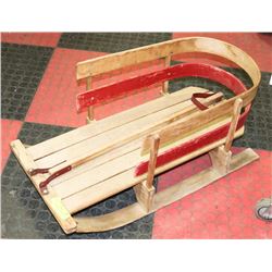 VINTAGE WOOD CHILDREN'S SLED