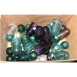 BOX OF ESTATE INSULATORS