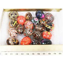 BOX OF AUTHENTIC UKRAINIAN EGGS -
