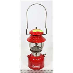 1966 COLEMAN 200A LANTERN RED, COLEMAN GLOBE
