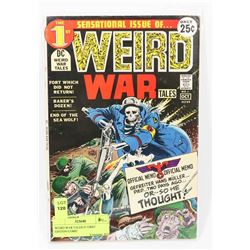 WEIRD WAR TALES #1 FIRST EDITION COMIC