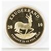 Image 1 : REPLICA 2010 TEN OUNCE KRUGERRAND.