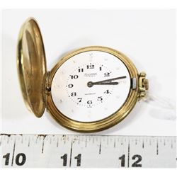 MENS 17 JEWEL POCKET WATCH(HUNTER CASE)