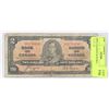 Image 1 : 1937 CANADIAN $2.00 BILL.