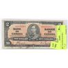 Image 1 : 1937 CANADIAN $2.00 BILL.
