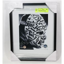 FRAMED GERRY CHEEVERS AUTOGRAPH WITH PRO AM