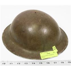 WWII CANADIAN OR BRITISH HELMET.