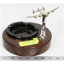 AIRPLANE COFFEE TABLE ASHTRAY.