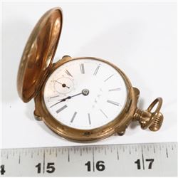 1861 AMERICAN HUNTER CASE LEAVER SET POCKET WATCH