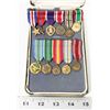 Image 1 : WWII MINI SET 2 AND 1 SINGLE WAR MEDALS UNITED