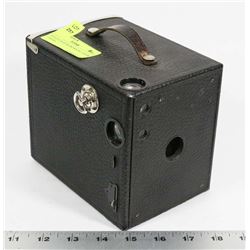 ANTIQUE BUSTER BROWN NO. 8 BOX CAMERA.