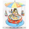 Image 1 : TIN MECHANICAL CAROUSEL.