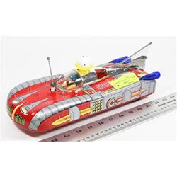 VINTAGE TIN BATTERY OPERATED SPACE BAR