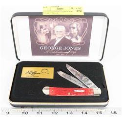 LIMITED EDITION GEORGE JONES ETCHED BLADE