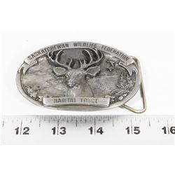 LIMITED EDITION WILDLIFE FEDERATION BUCKLE