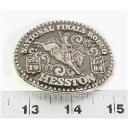 HESSTON COLLECTORS BELT BUCKLE 1984