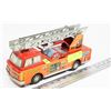 Image 1 : VINTAGE TIN PLATE TOY FIRE TRUCK