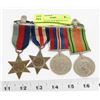 Image 1 : WWII CANADA WAR MEDALS INCL THE 1939-1945 STAR AND