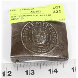 WWII GERMAN SOLDIERS BELT BUCKLE.